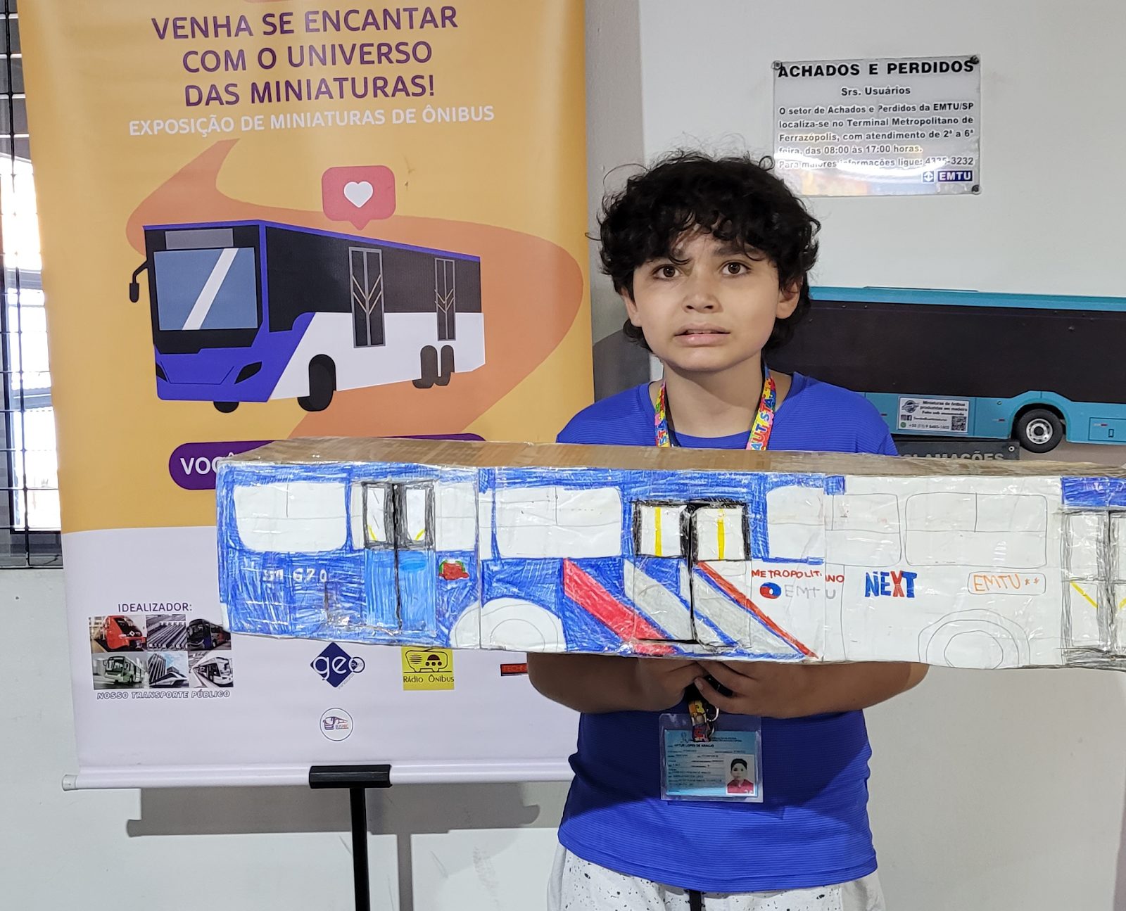 minibusólogo com autismo Inspira com Miniaturas de Ônibus em São Paulo